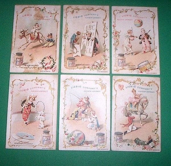 Figurine LIEBIG - Circo equestre infantile - Rif. N° 441 … | Immagine principale