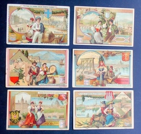 Figurine LIEBIG - Città Anseatiche e Città d' Acqua - … | Immagine principale