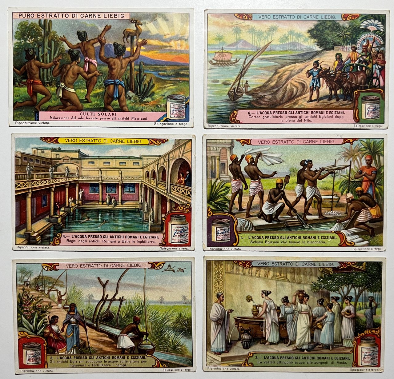 Figurine LIEBIG - Culti Solari - Rif. N° 1192 - … | Immagine principale