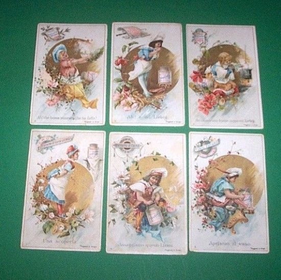 Figurine LIEBIG - Cuochi apprendisti I° - Rif. N° 237 | Immagine principale