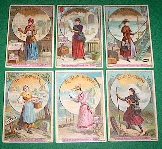 Figurine LIEBIG - Dove si può adoperare l'estratto - Rif. … | Immagine principale