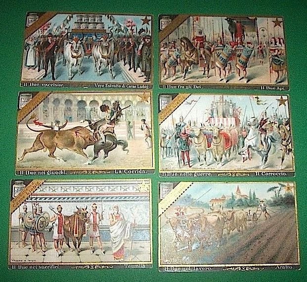 Figurine LIEBIG - Il Bue - Rif. N° 332 | Immagine principale