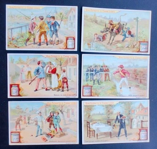 Figurine LIEBIG - INDOVINELLI 19° - Rif. N° 480 | Immagine principale