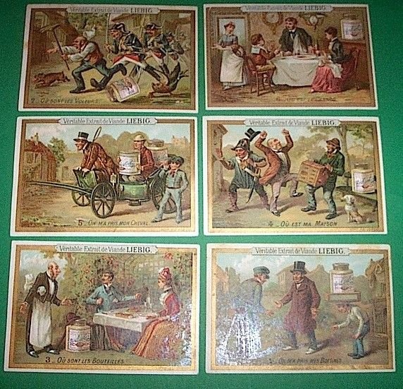 Figurine LIEBIG - Indovinelli 3° - Rif. N° 200 FRA | Immagine principale