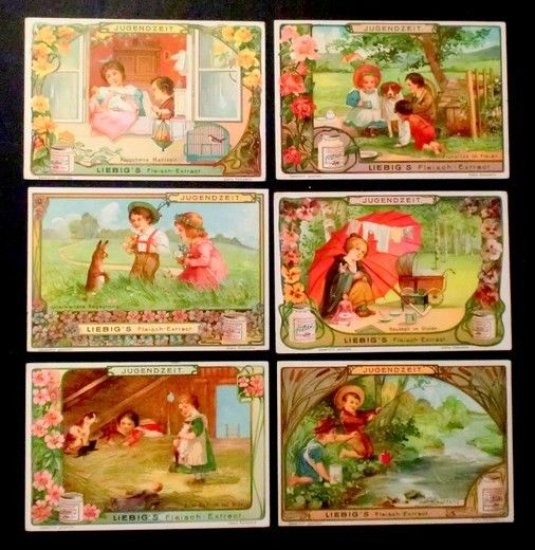 Figurine LIEBIG - Jugendzeit - Rif. N° 773 | Immagine principale