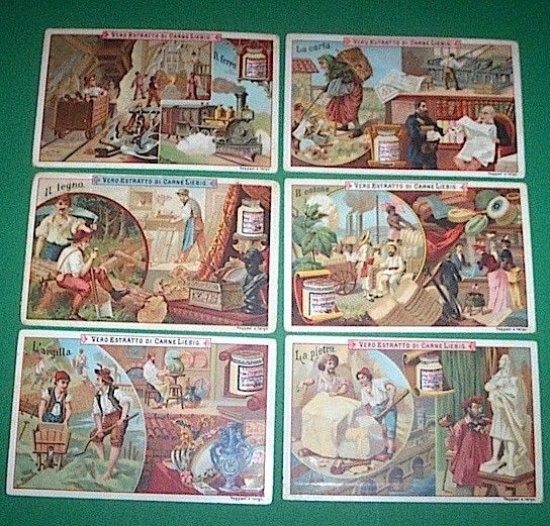 Figurine LIEBIG - Materiali della natura 1° - Rif. N° … | Immagine principale