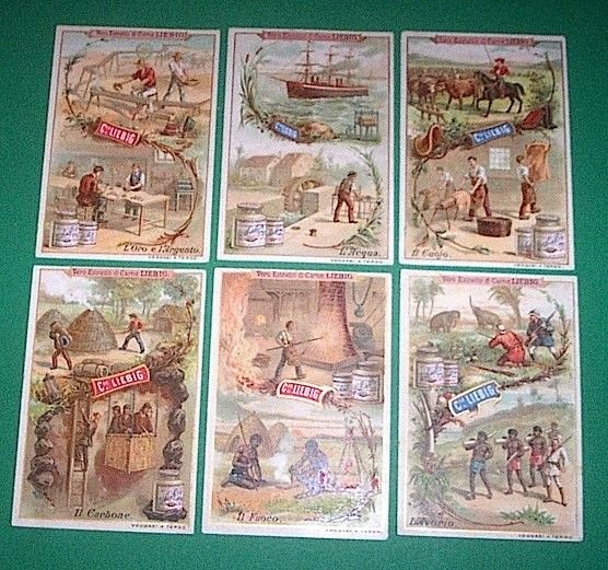 Figurine LIEBIG - Materiali della natura 2° - Rif. N° … | Immagine principale