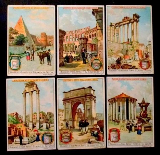 Figurine LIEBIG - Monumenti di Roma antica - Rif. N° … | Immagine principale