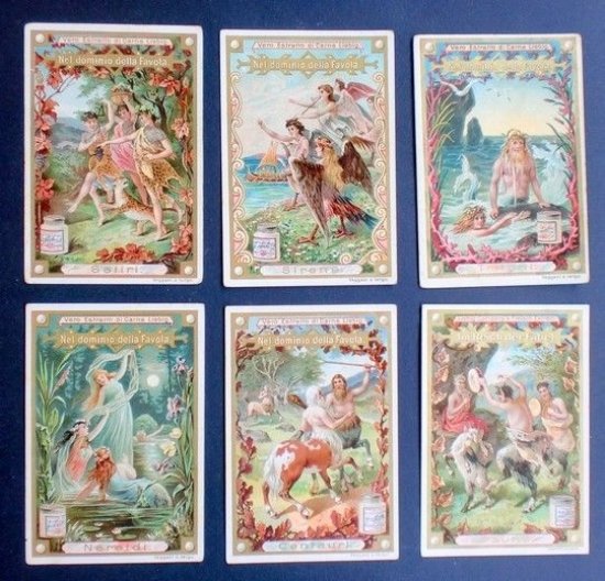 Figurine LIEBIG - NEL DOMINIO DELLA FAVOLA (5 ITA e … | Immagine principale