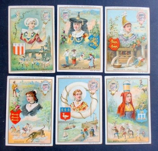 Figurine LIEBIG - Province Francesi (BEL) - Rif. N° 457 | Immagine principale