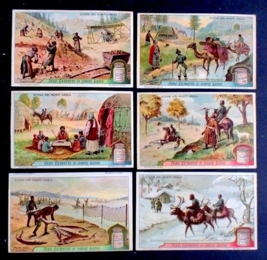 Figurine LIEBIG - Scene dei Monti Urali - Rif. N° … | Immagine principale