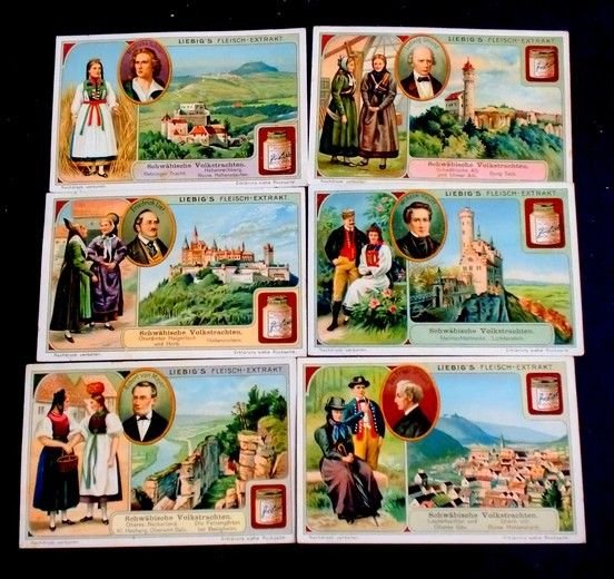 Figurine LIEBIG - Schwabische Volkstrachten (TED) - Rif. N° 1088 | Immagine principale