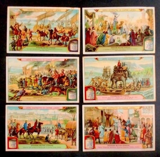 Figurine LIEBIG - Spedizioni militari storiche - Rif. N° 1162 | Immagine principale