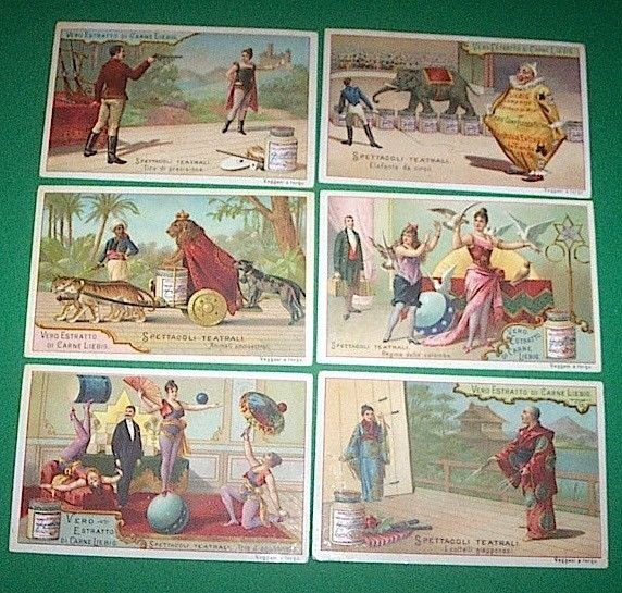 Figurine LIEBIG - Spettacoli teatrali - Rif. N° 427 | Immagine principale