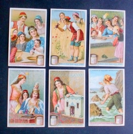 Figurine LIEBIG - Viaggio di Gulliver a Brobdingnag - Rif. … | Immagine principale