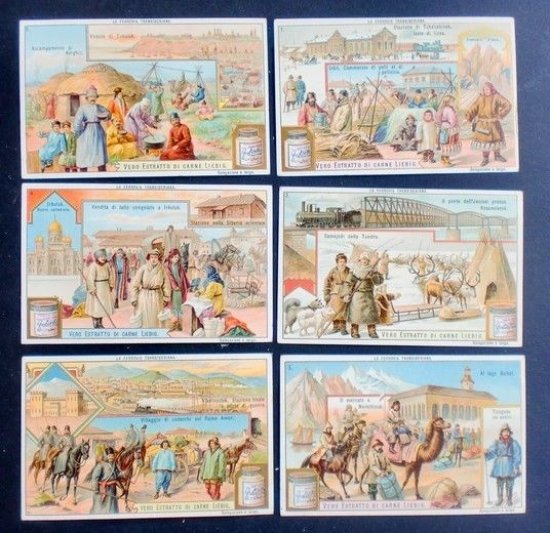 Figurine LIEBIG La ferrovia Transiberiana - Rif. N° 775 | Immagine principale