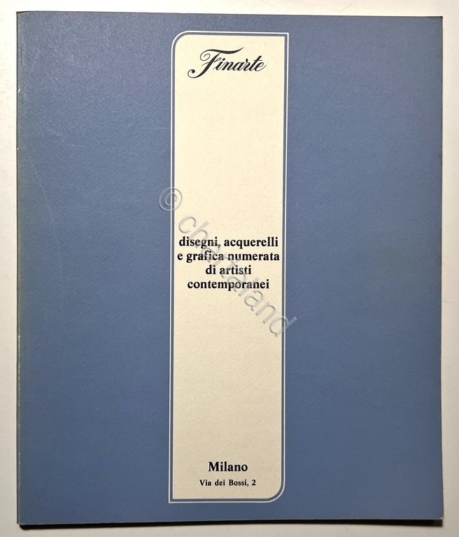 Finarte Asta 463 - Disegni, acquerelli e grafica numerata di … | Immagine Gallery 3