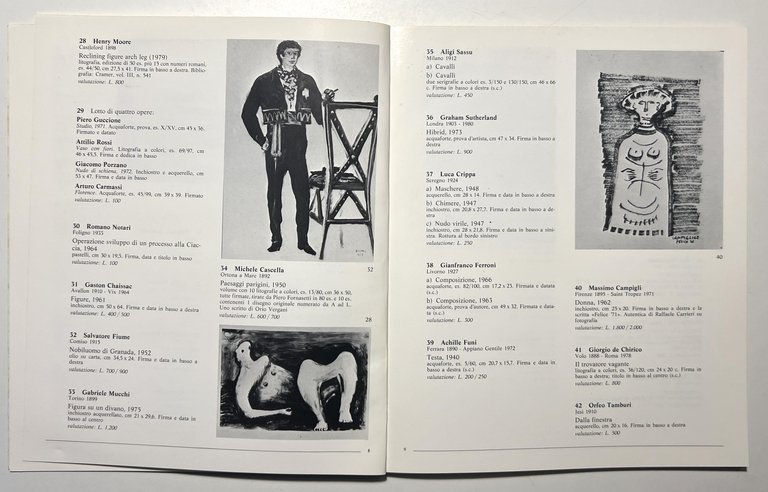 Finarte Asta 463 - Disegni, acquerelli e grafica numerata di … | Immagine Gallery 4