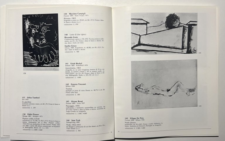 Finarte Asta 463 - Disegni, acquerelli e grafica numerata di … | Immagine Gallery 6