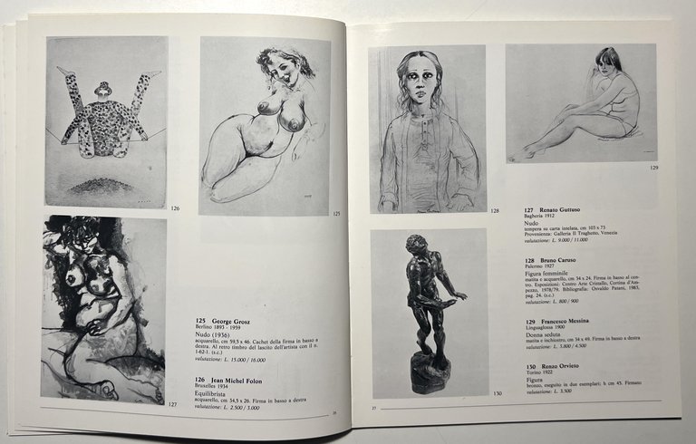 Finarte Asta 478 - Disegni, acquerelli e grafica numerata di … | Immagine Gallery 5