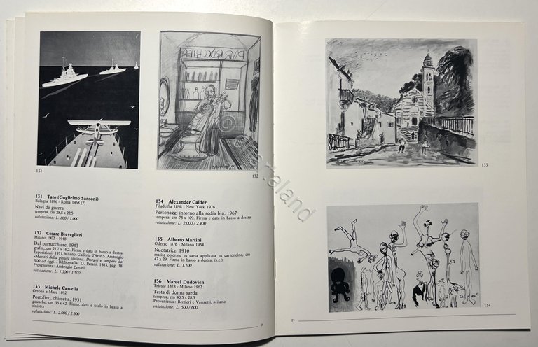 Finarte Asta 478 - Disegni, acquerelli e grafica numerata di … | Immagine Gallery 8