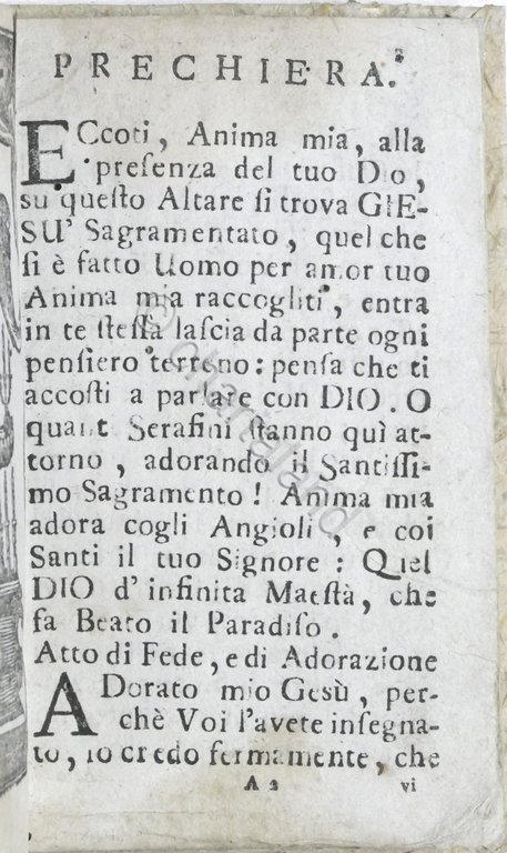 Formola di preghiera parocchie della città, diocesi e Regno di …