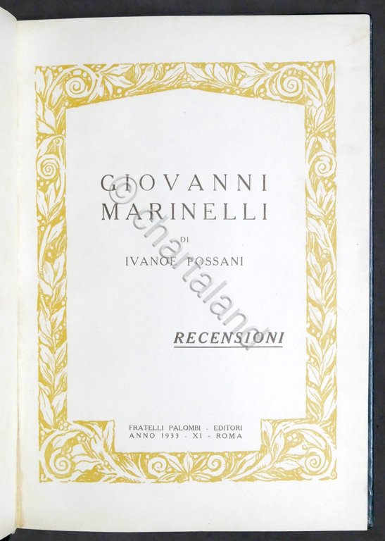 Fossani Raccolta ritagli giornali riguardanti G. Marinelli 1933 Processo Verona | Immagine Gallery 1
