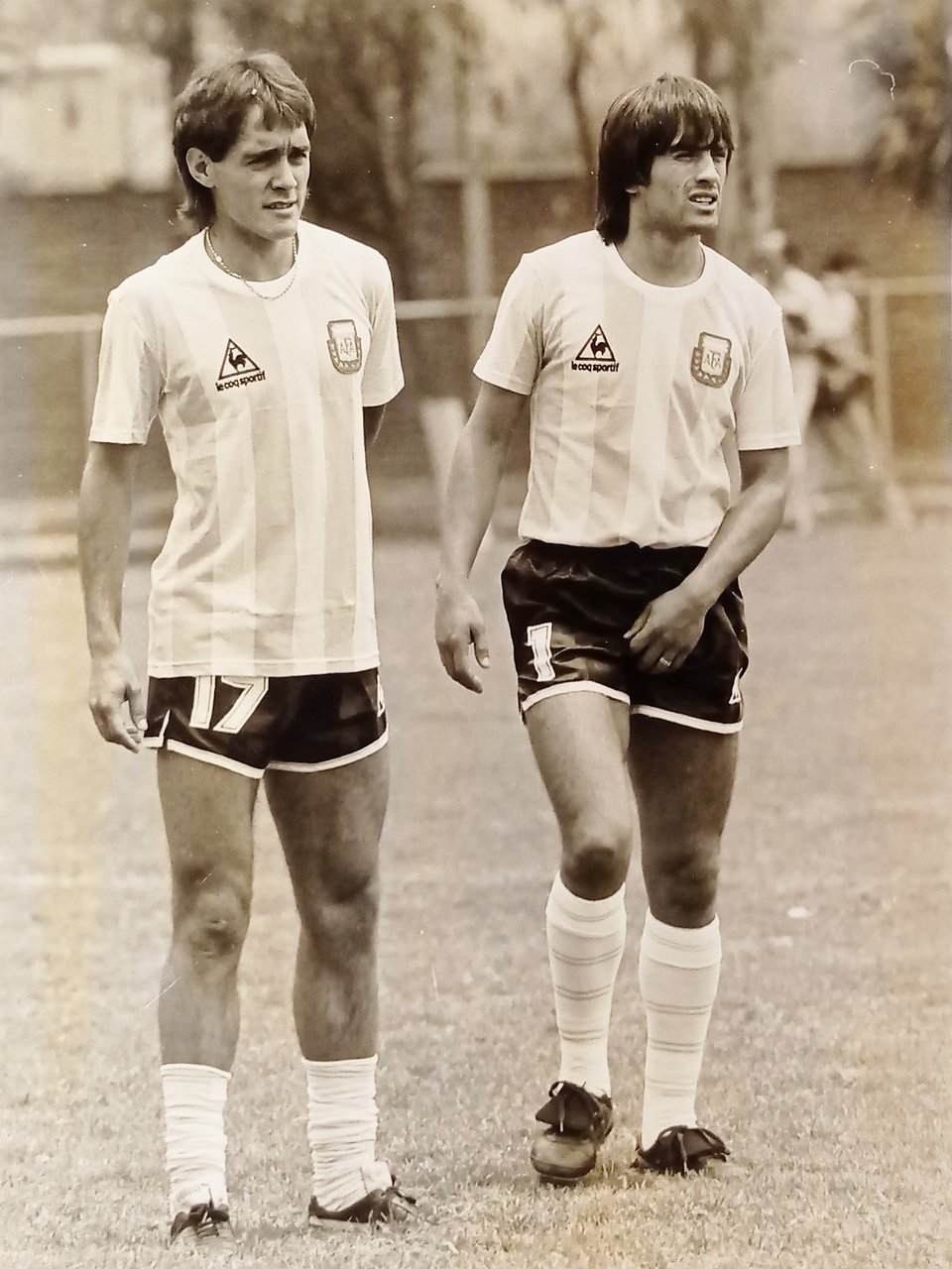 Foto Agenzia - Calcio dell'Argentina - Pedro Pasculli e Sergio …