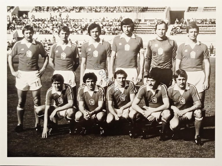 Foto Agenzia - Nazionale di Calcio Cecoslovacchia - Anni '70