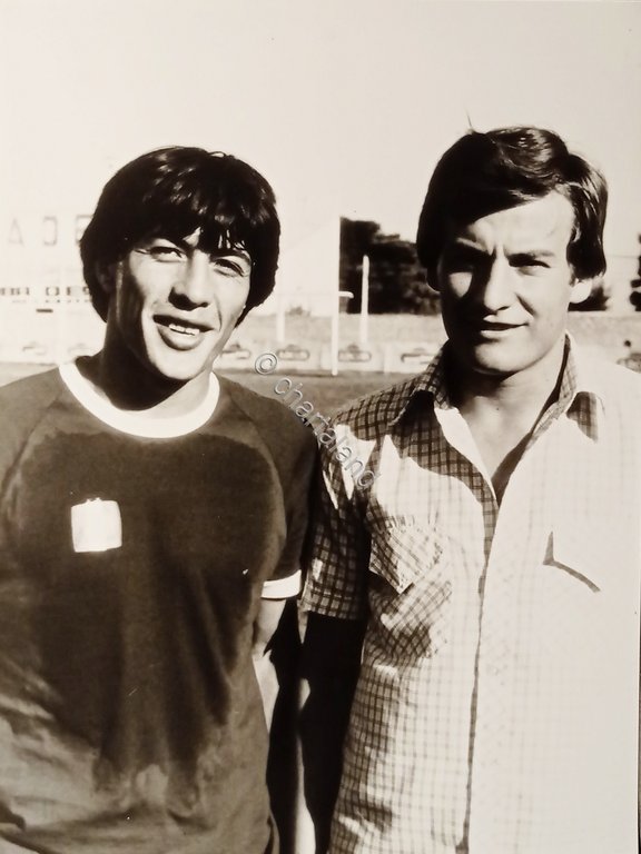 Foto Agenzia Calcio - Amadeo Gasparini e Javier Urruticoechea - …