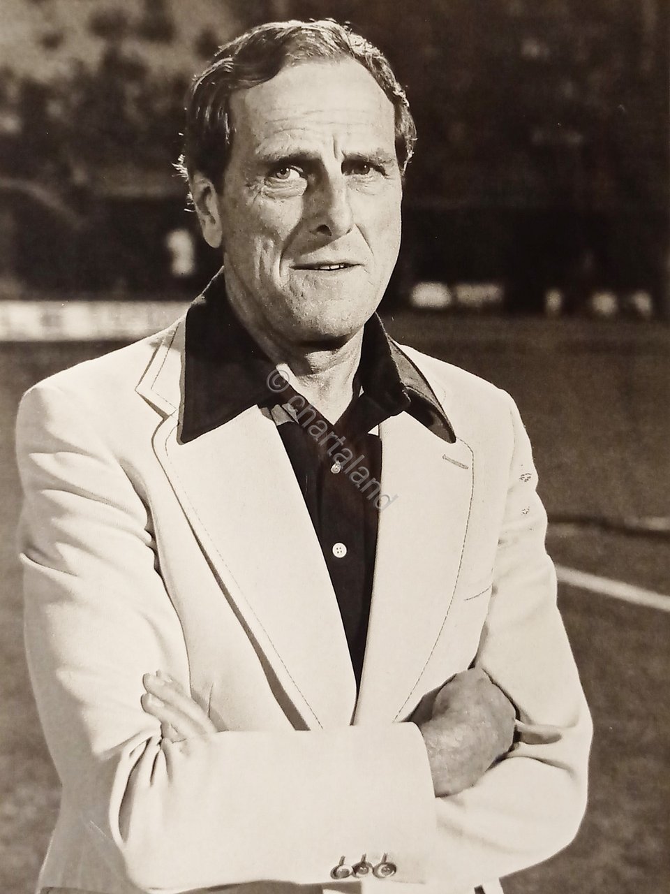 Foto Agenzia Calcio Svezia - Allenatore Georg Ericson 1970 ca.