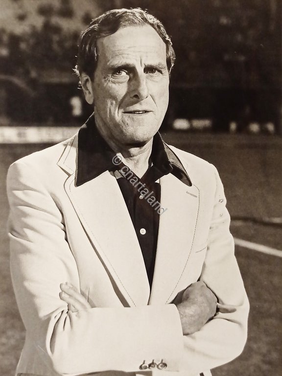 Foto Agenzia Calcio Svezia - Allenatore Georg Ericson 1970 ca.