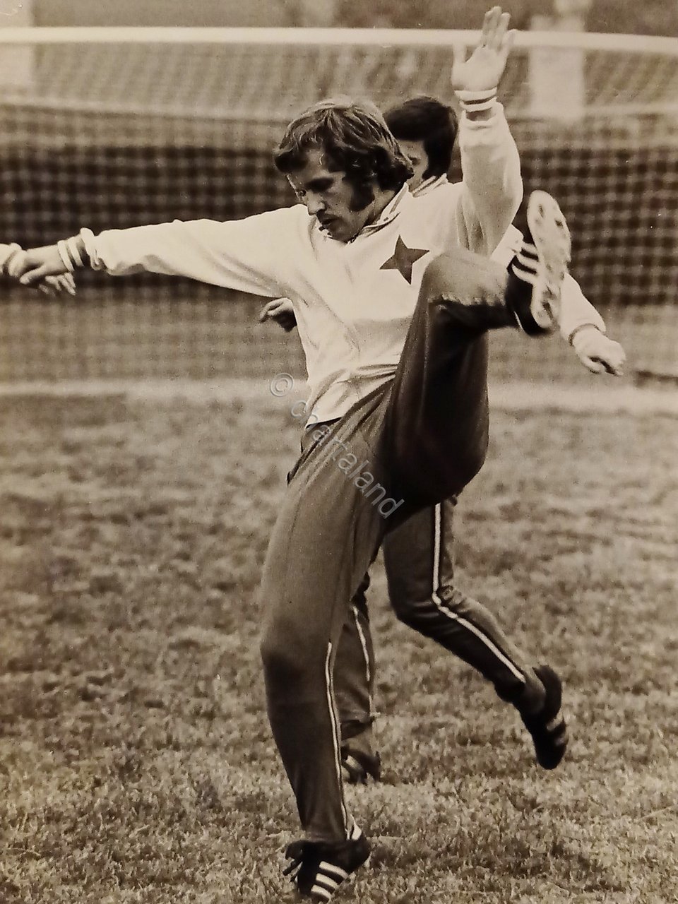 Foto Agenzia Calcio Svezia - Calciatore Christer Hult 1970 ca.