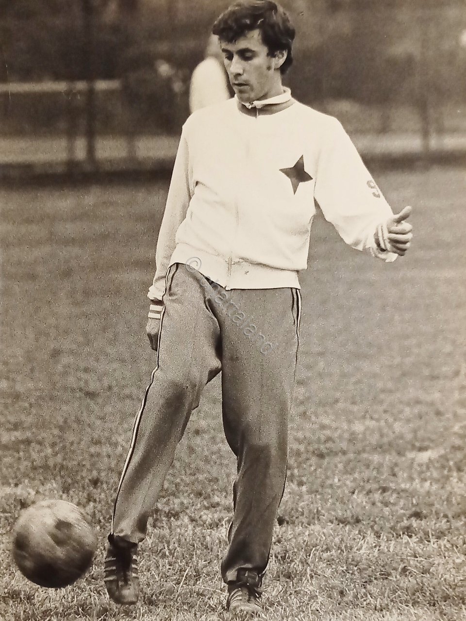 Foto Agenzia Calcio Svezia - Calciatore Ove Kindvall 1970 ca.