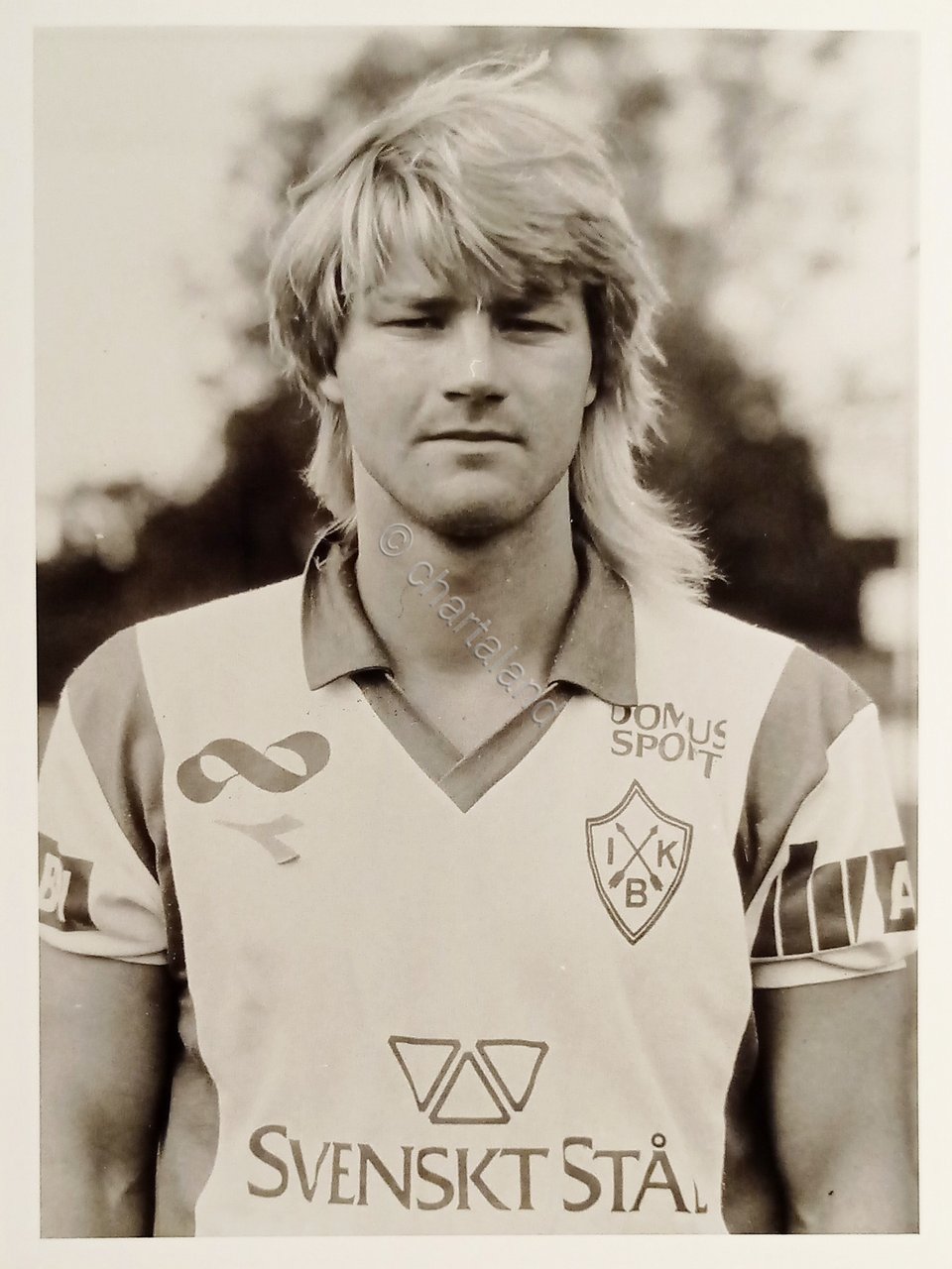 Foto Agenzia Calcio Svezia Brage - Anders Erlandsson - 1980 …
