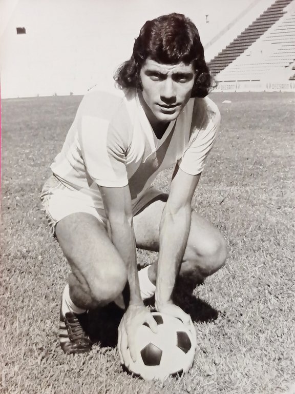 Foto Agenzia Sport Calcio - Calciatore argentino Miguel Ángel Brindisi Anni '80