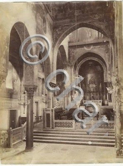 Foto albumina Fotografo Giuseppe Incorpora Cappella Palatina Palermo