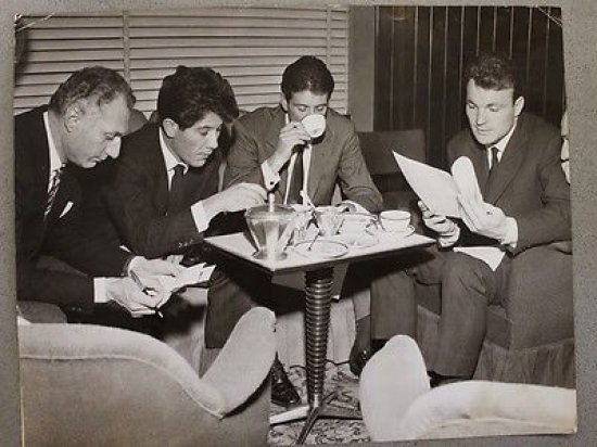 Foto calcio Nazionale giocatori 1962 Omar Sivori Cesare Maldini José … | Immagine principale