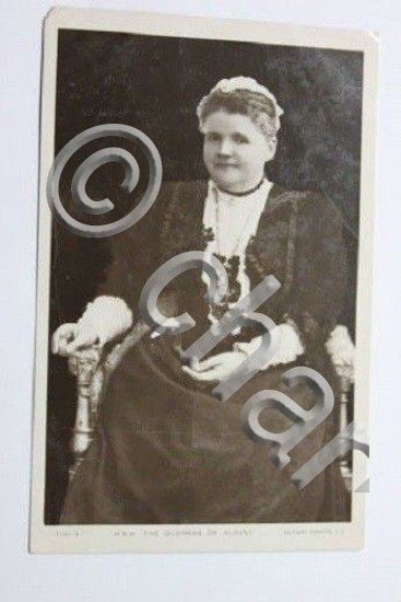 Foto cartolina - Duchessa d'Albania monarchia 1910