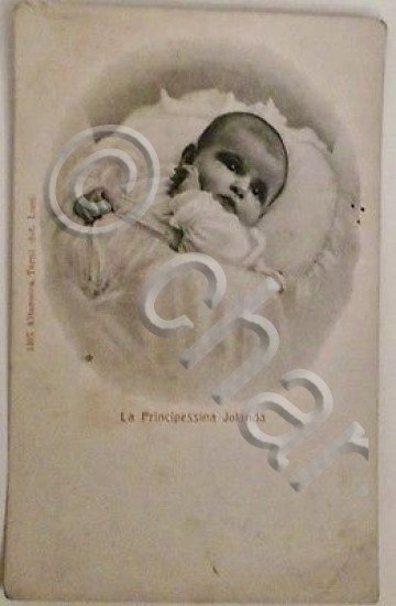 Foto cartolina - La Principessina Jolanda - Savoia