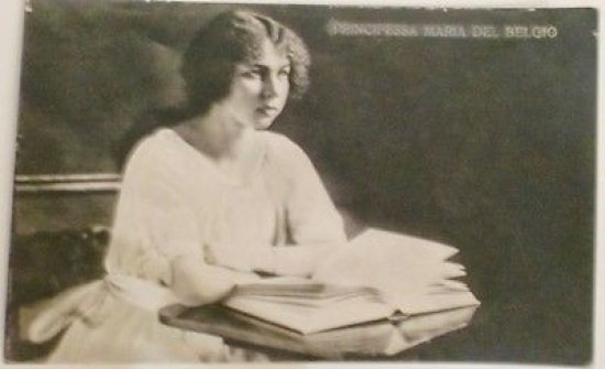 Foto cartolina - Principessa Maria Josè del Belgio - Savoia | Immagine principale