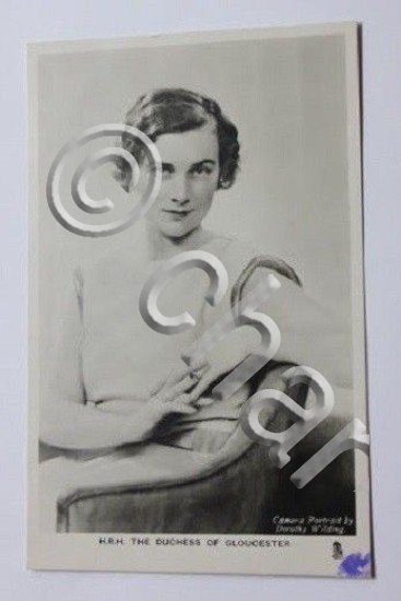 Foto cartolina Alice Duchessa di Gloucester anni '30