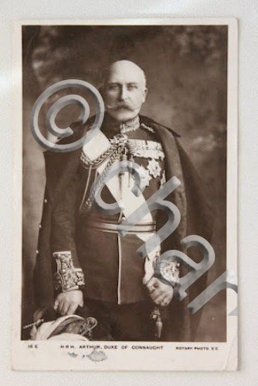 Foto cartolina Arturo principe Regno Unito duca di Connaught e …