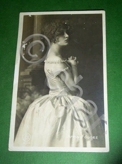 Foto Cartolina Cinema Teatro Lirica - Anna FOUGEZ - 1920 … | Immagine Gallery 2