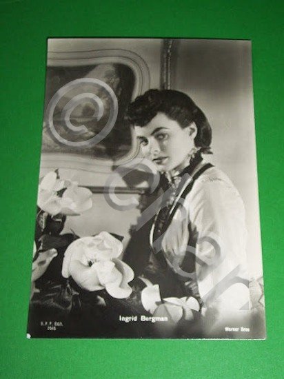 Foto Cartolina Cinema Teatro Lirica - Attrice Ingrid Bergman - …