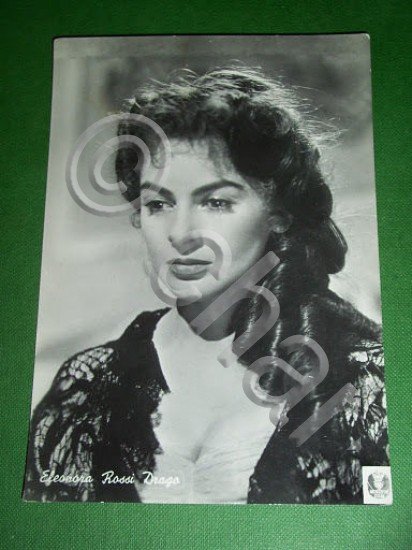 Foto Cartolina Cinema Teatro Lirica - Eleonora ROSSI DRAGO - …