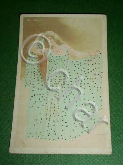 Foto Cartolina Cinema Teatro Lirica - Nina BARKIS - 1910 …