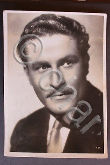 Foto cartolina epoca cinema attore Amedeo Nazzari anni '40