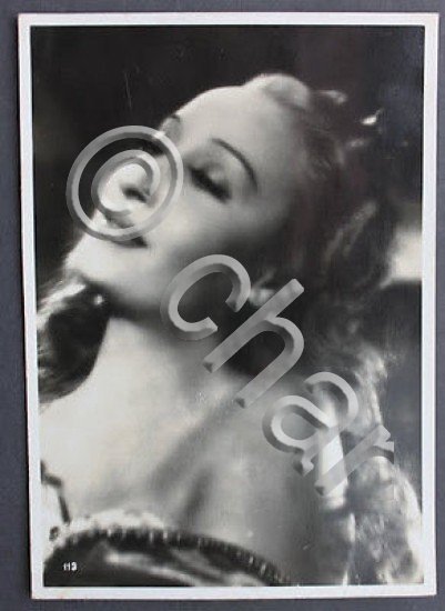 Foto cartolina epoca cinema attrice Clara Calamai anni '40