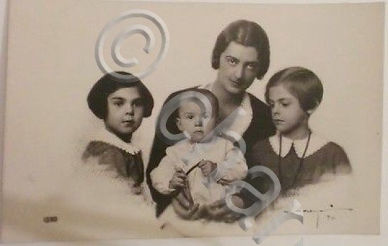 Foto cartolina I figli di S. E. la Contessa Jolanda … | Immagine Gallery 2